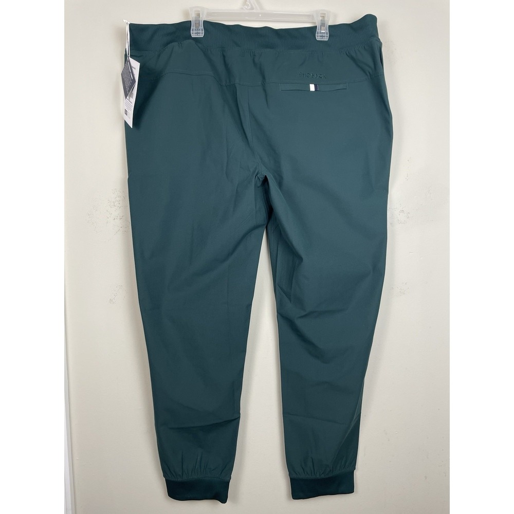 NEW Rhoback Delta Performance Joggers Men's 3XL FreeStride Pants Ponderosa Green - Picture 3 of 9